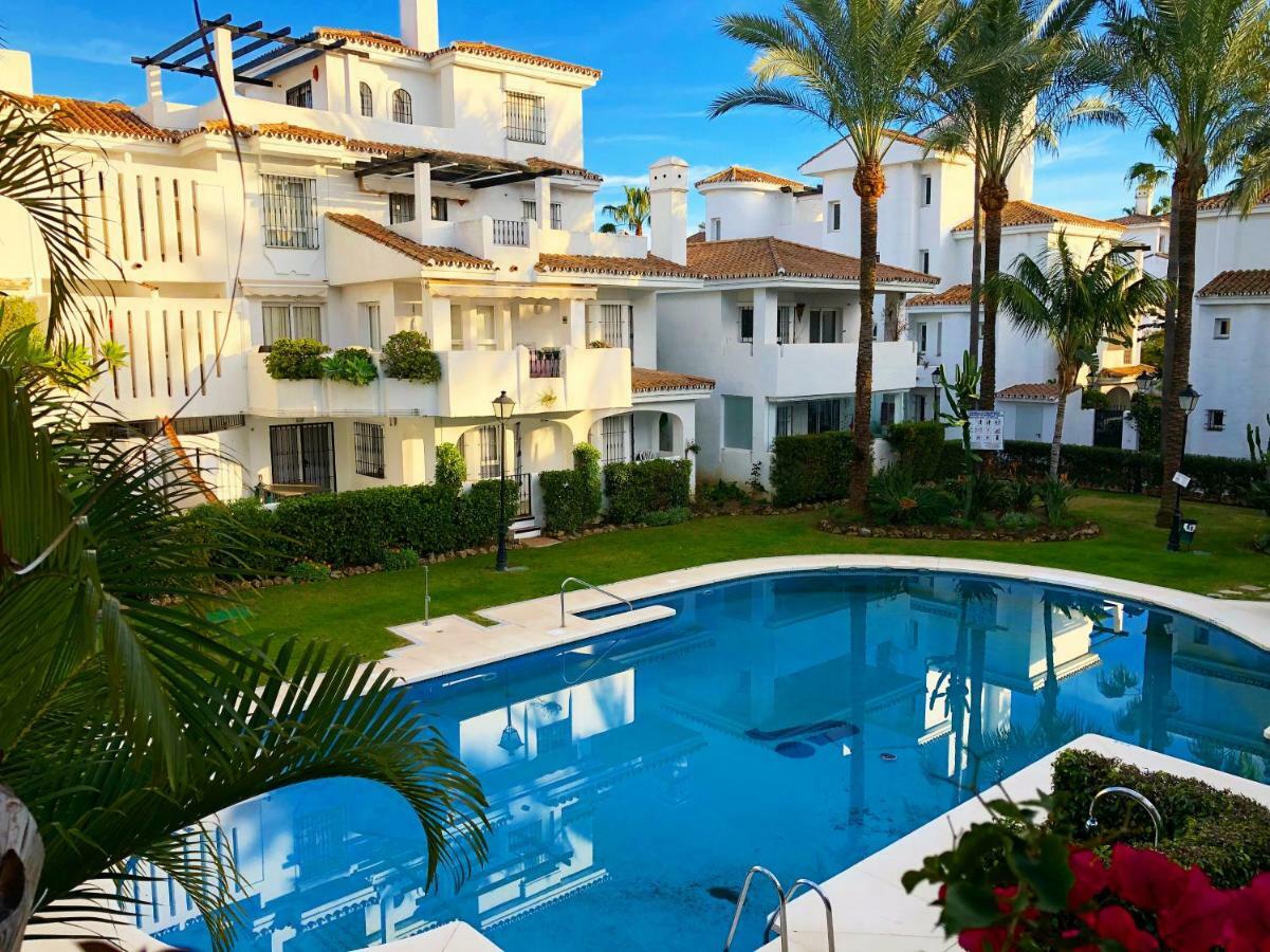 Ab Properties - Design Penthouse Marbella - Puerto Banus - Golden Mile - Pool And Tropical Garden View Buitenkant foto